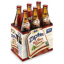Zipfer Keller Bier 6er Träger